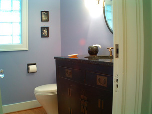 Remodeled Bathroom Counter