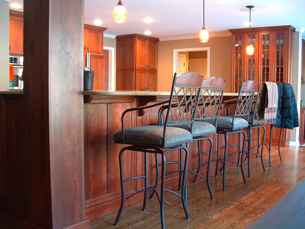 Remodeled Kitchen Bar Stools